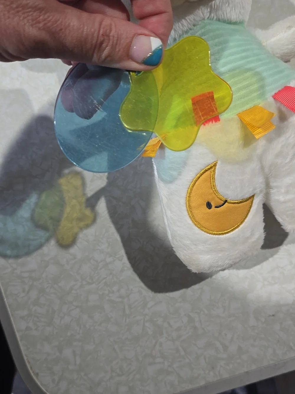 Carter's Plush Cow On The Go  Activity Toy‎ with Teether